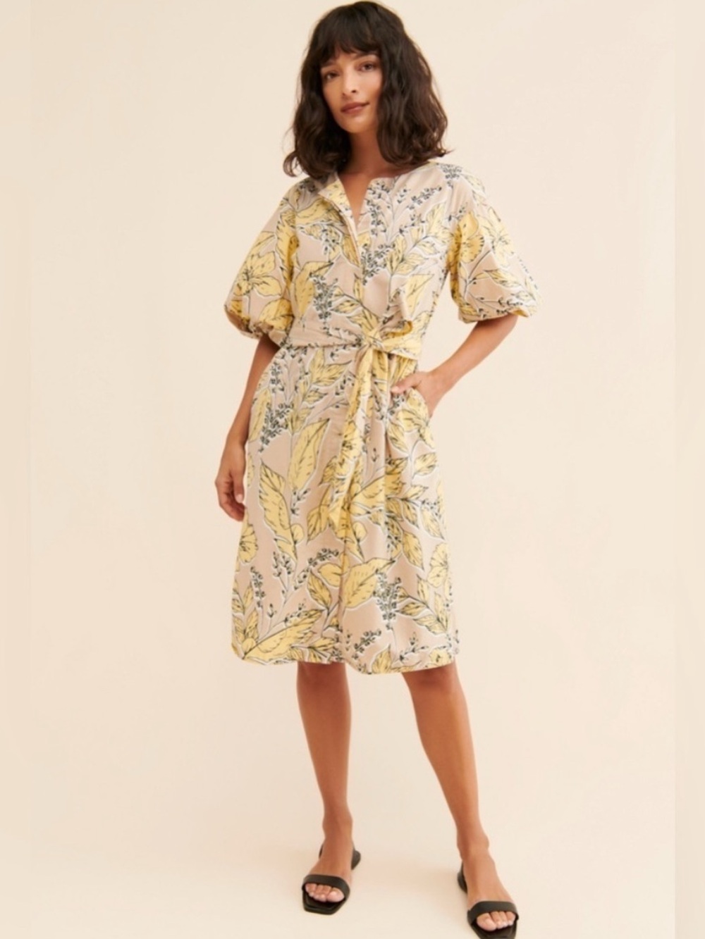 Anthropologie Josephine Midi Dress
